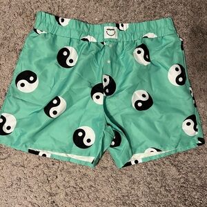Emy Ave Yin Yang Patterned Shorts NWT